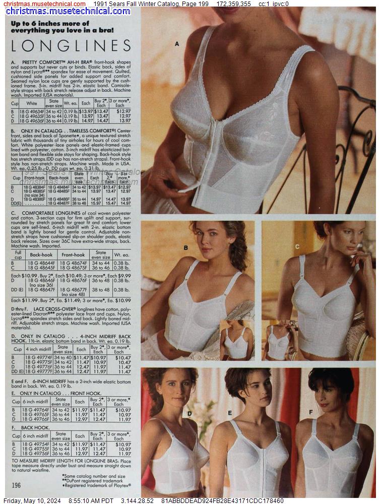1991 Sears Fall Winter Catalog, Page 199