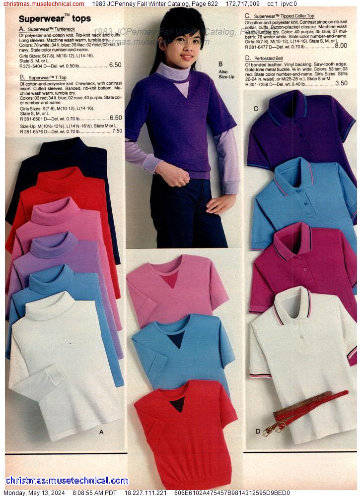 1983 JCPenney Fall Winter Catalog, Page 622