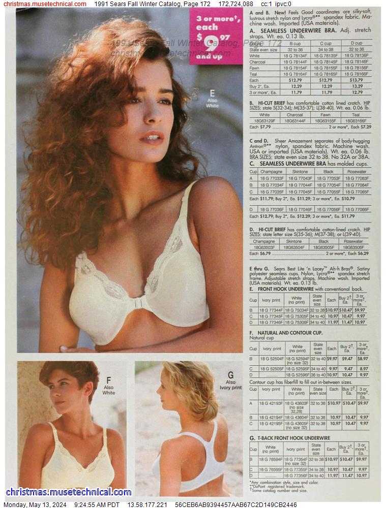 1991 Sears Fall Winter Catalog, Page 172