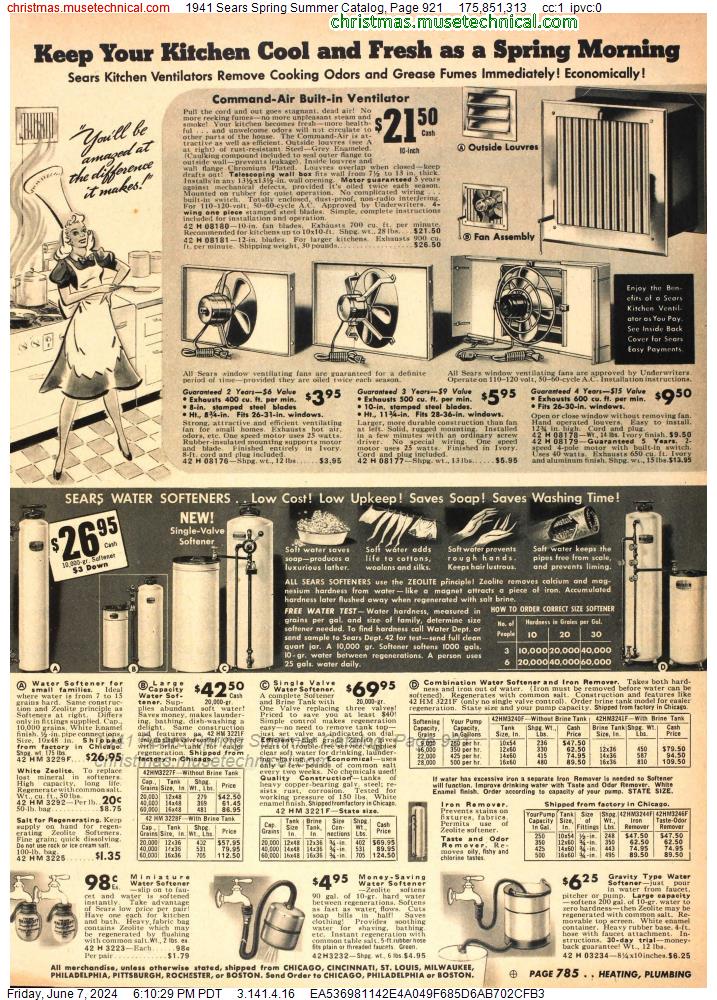 1941 Sears Spring Summer Catalog, Page 921