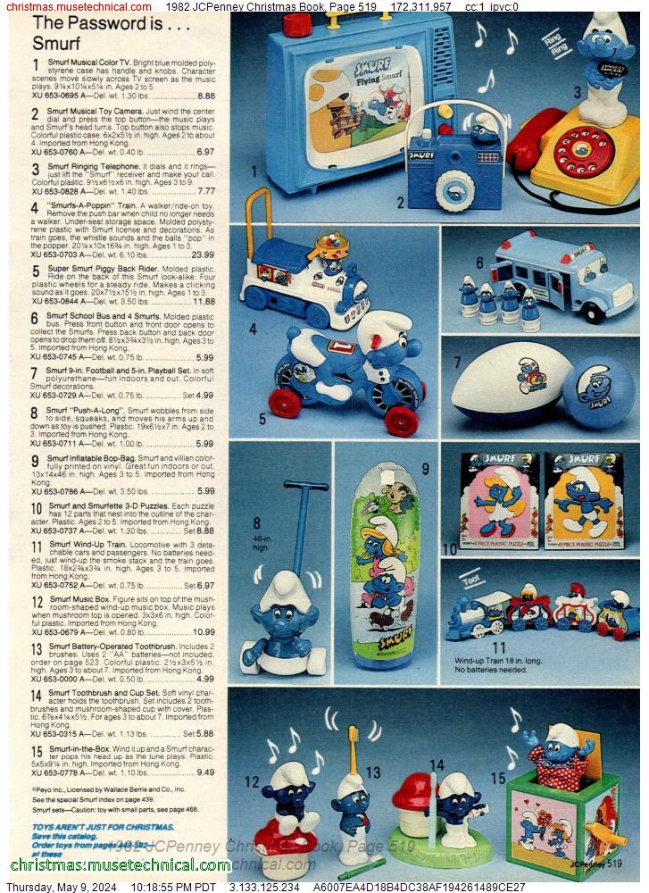 1982 JCPenney Christmas Book, Page 519
