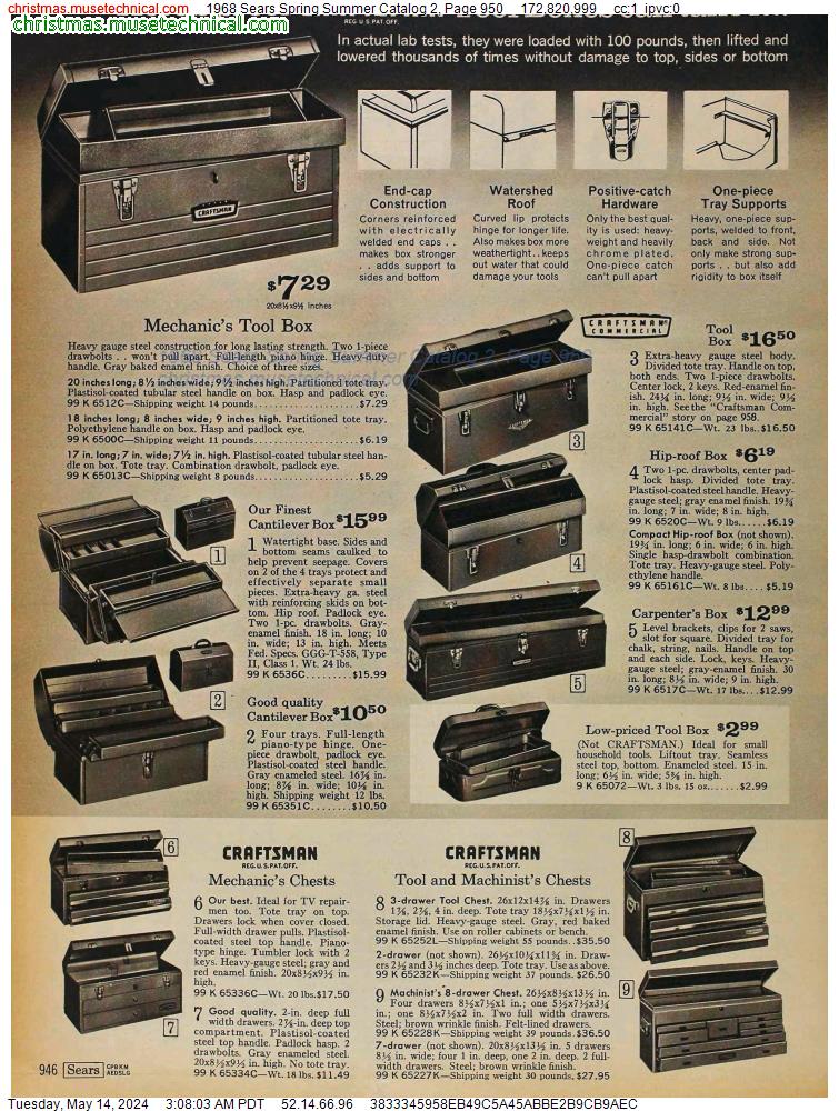 1968 Sears Spring Summer Catalog 2, Page 950