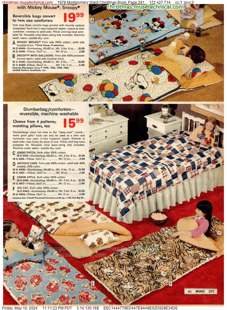 1976 Montgomery Ward Christmas Book, Page 291