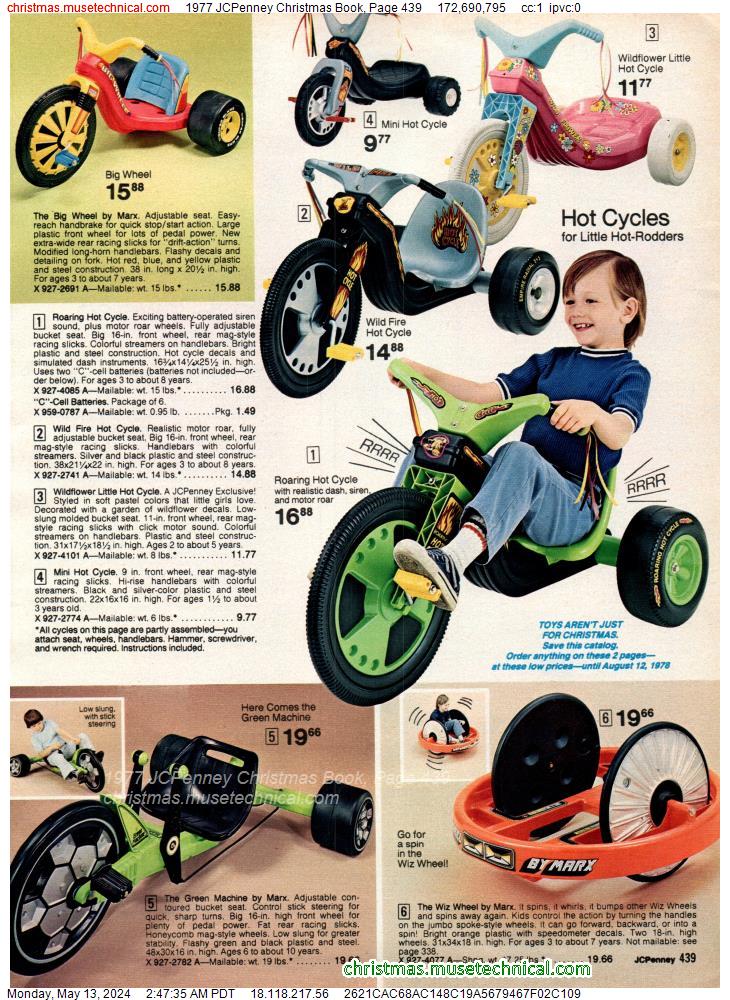 1977 JCPenney Christmas Book, Page 439