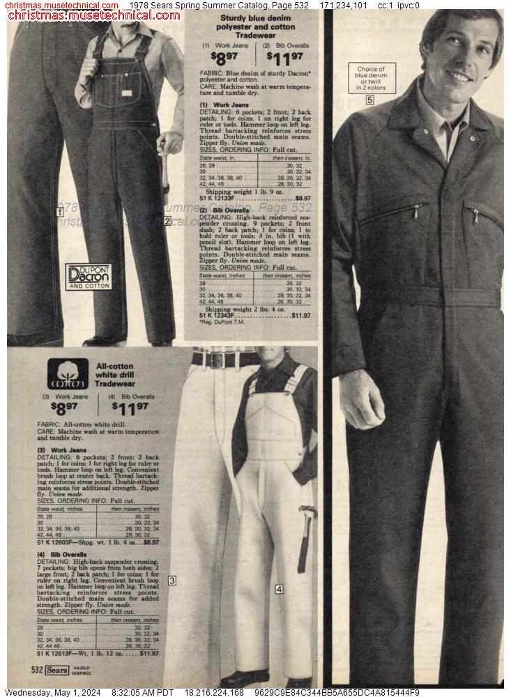 1978 Sears Spring Summer Catalog, Page 532