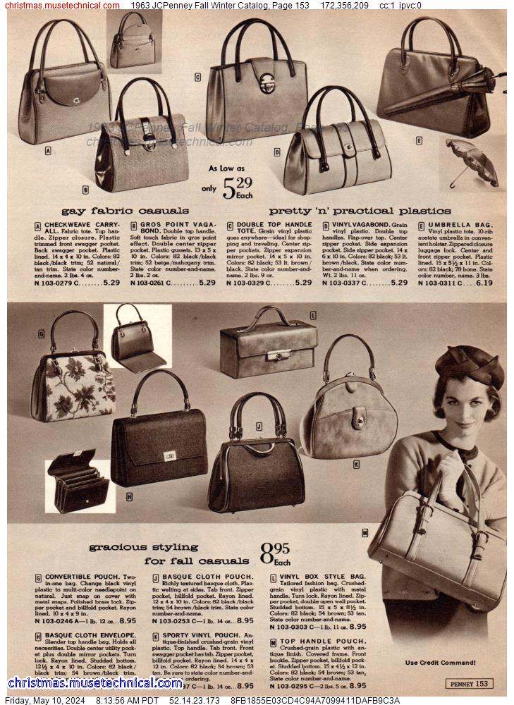 1963 JCPenney Fall Winter Catalog, Page 153