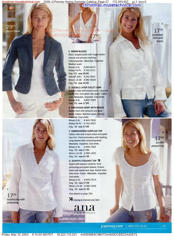 2006 JCPenney Spring Summer Catalog, Page 27