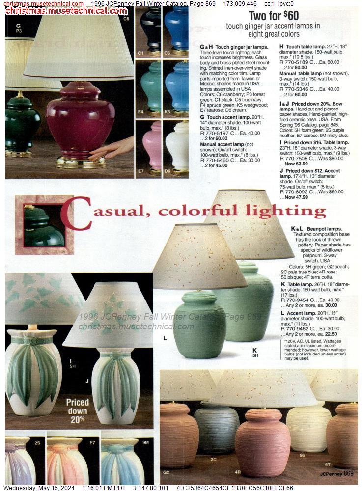 1996 JCPenney Fall Winter Catalog, Page 869
