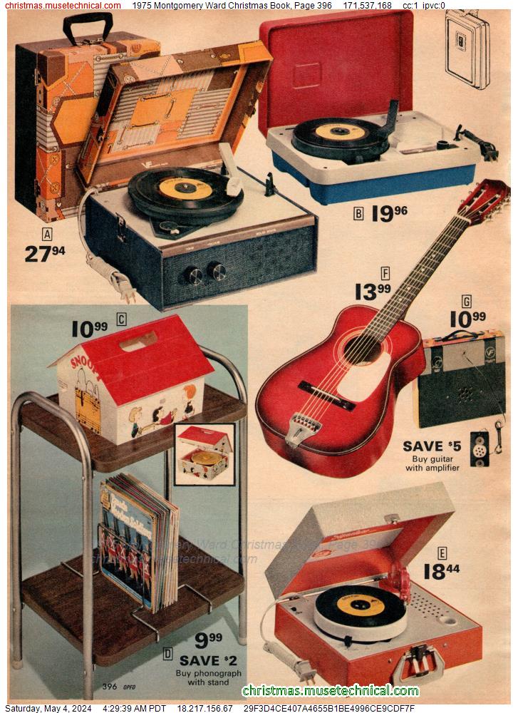 1975 Montgomery Ward Christmas Book, Page 396
