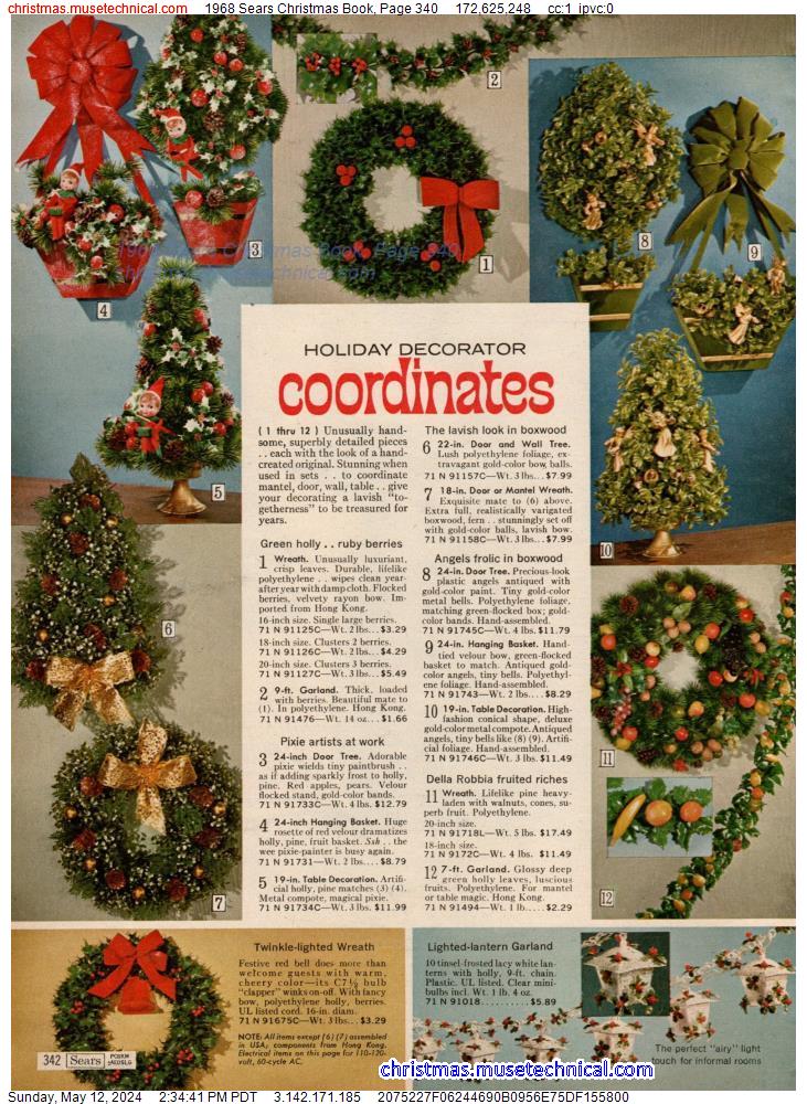 1968 Sears Christmas Book, Page 340