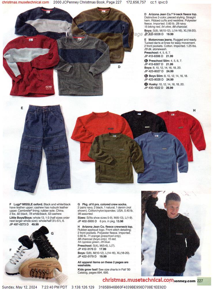 2000 JCPenney Christmas Book, Page 227
