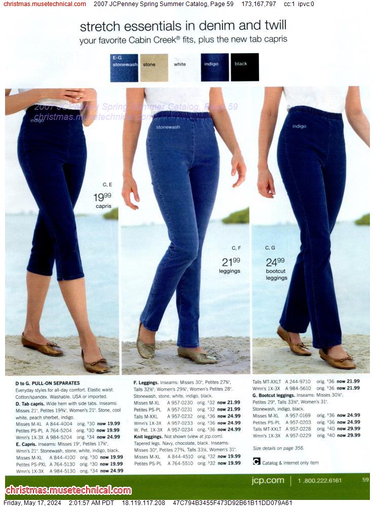 2007 JCPenney Spring Summer Catalog, Page 59