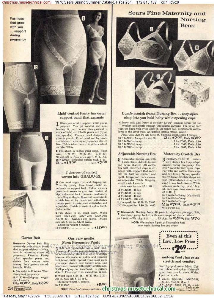 1970 Sears Spring Summer Catalog, Page 264