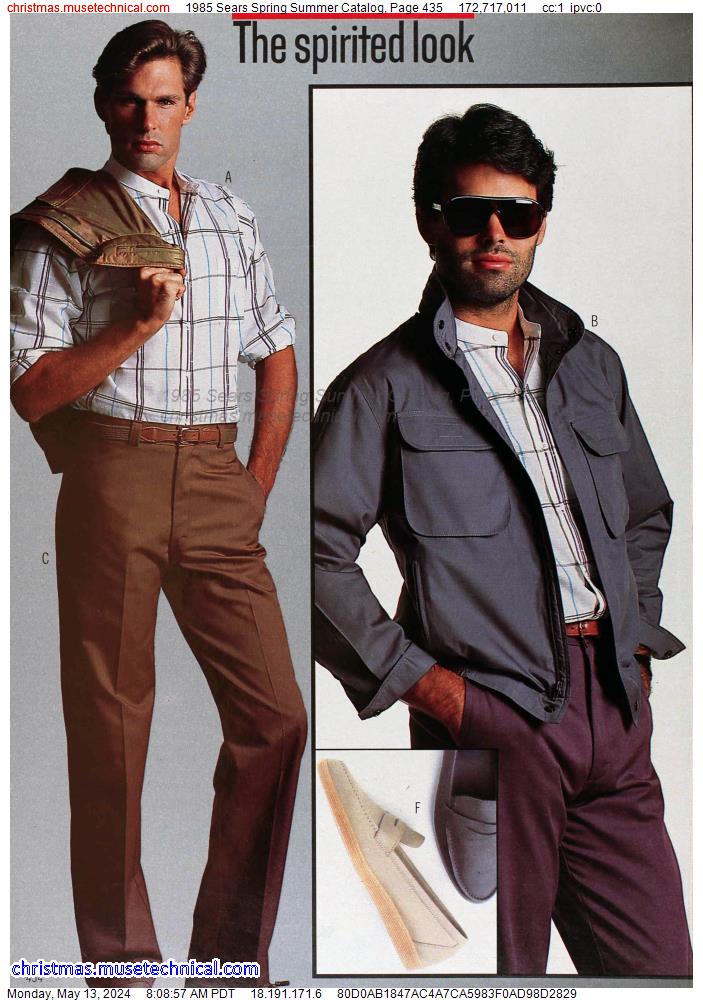 1985 Sears Spring Summer Catalog, Page 435