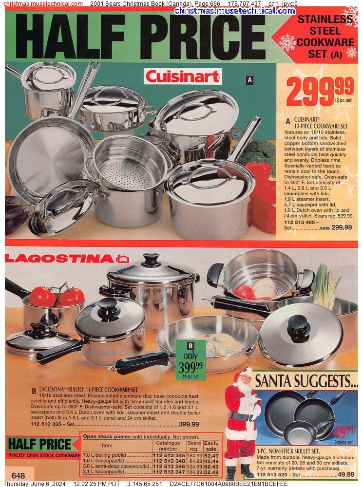 2001 Sears Christmas Book (Canada), Page 656