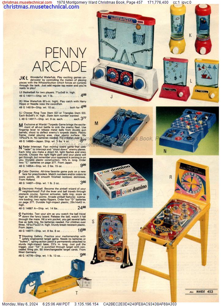 1978 Montgomery Ward Christmas Book, Page 457