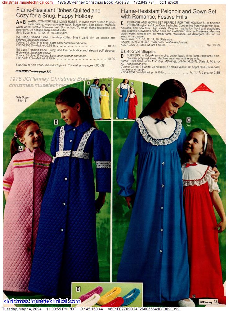 1975 JCPenney Christmas Book, Page 23
