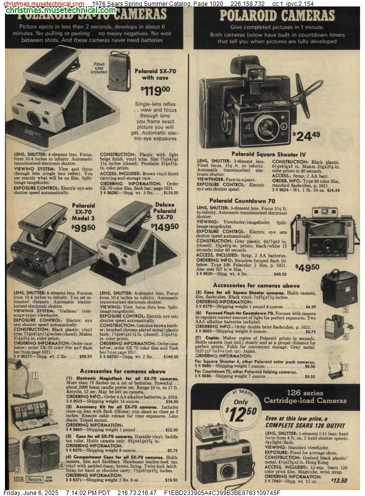 1976 Sears Spring Summer Catalog, Page 1020