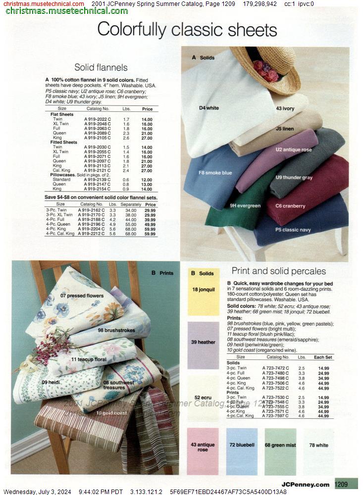 2001 JCPenney Spring Summer Catalog, Page 1209