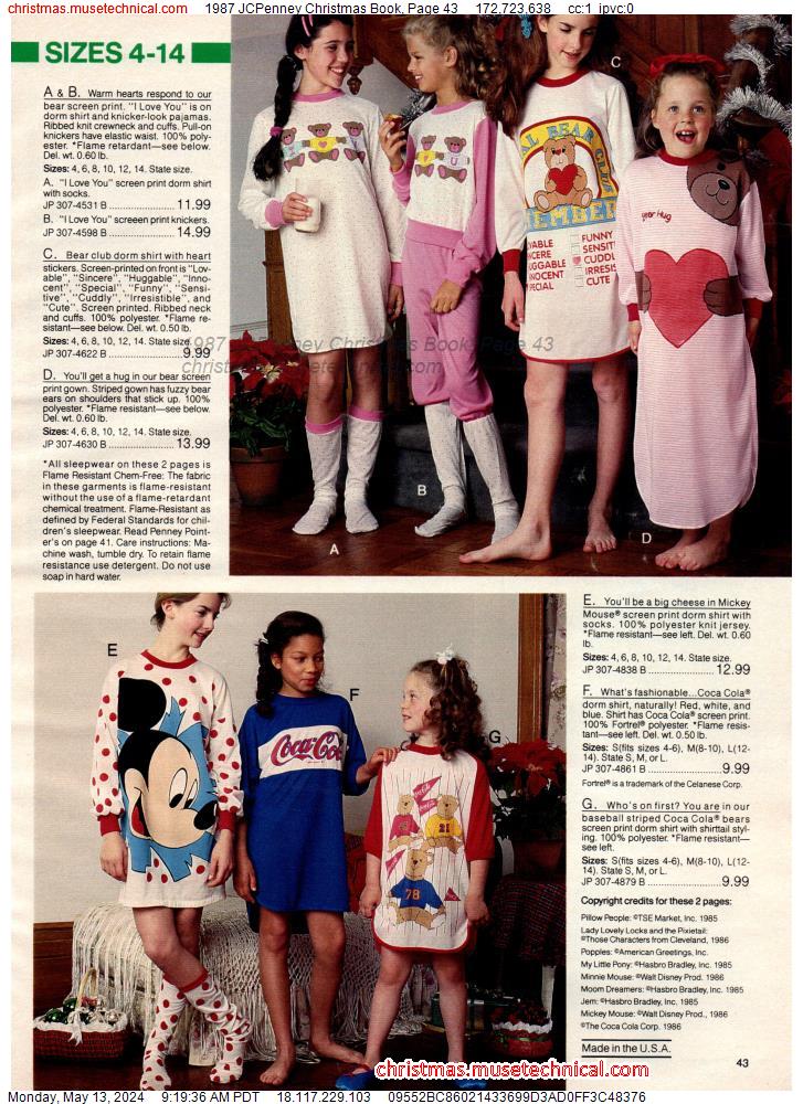 1987 JCPenney Christmas Book, Page 43