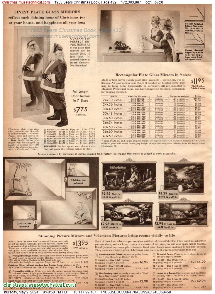 1953 Sears Christmas Book, Page 432