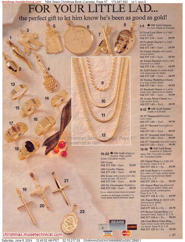 1994 Sears Christmas Book (Canada), Page 57