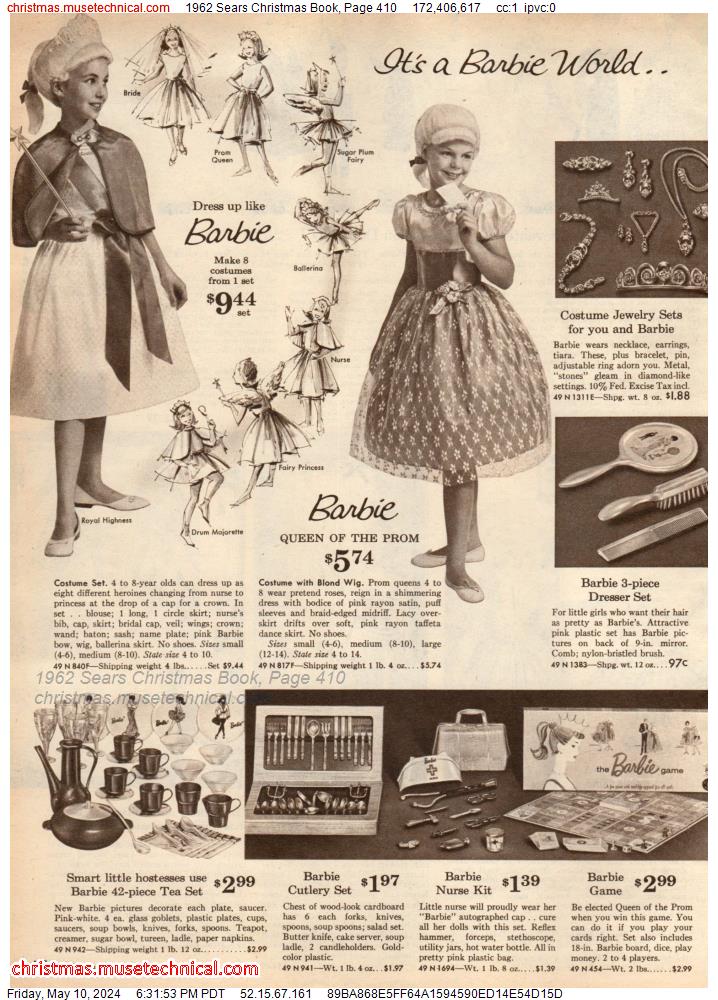 1962 Sears Christmas Book, Page 410
