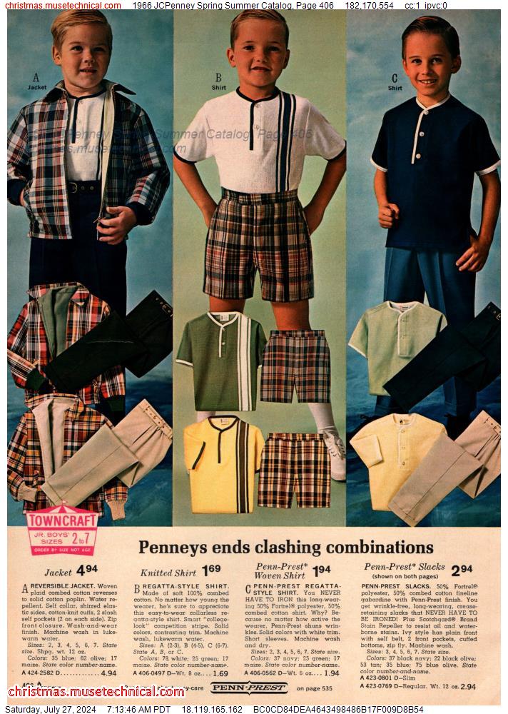 1966 JCPenney Spring Summer Catalog, Page 406