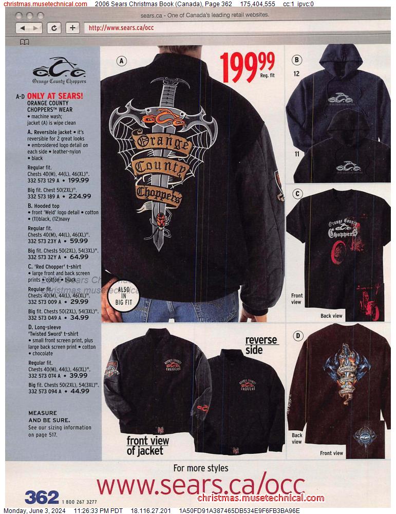 2006 Sears Christmas Book (Canada), Page 362