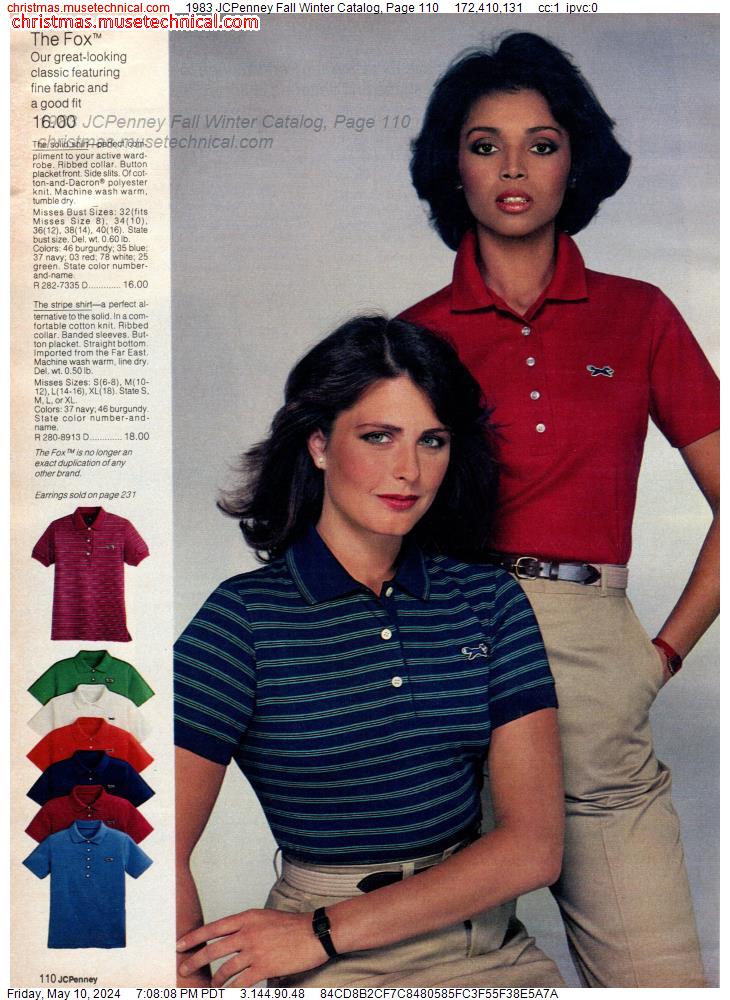 1983 JCPenney Fall Winter Catalog, Page 110