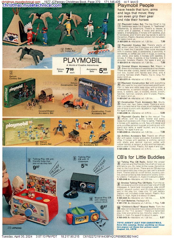 1977 JCPenney Christmas Book, Page 370