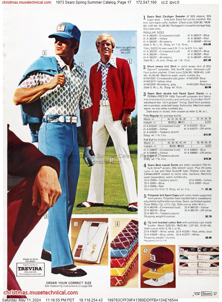 1973 Sears Spring Summer Catalog, Page 17