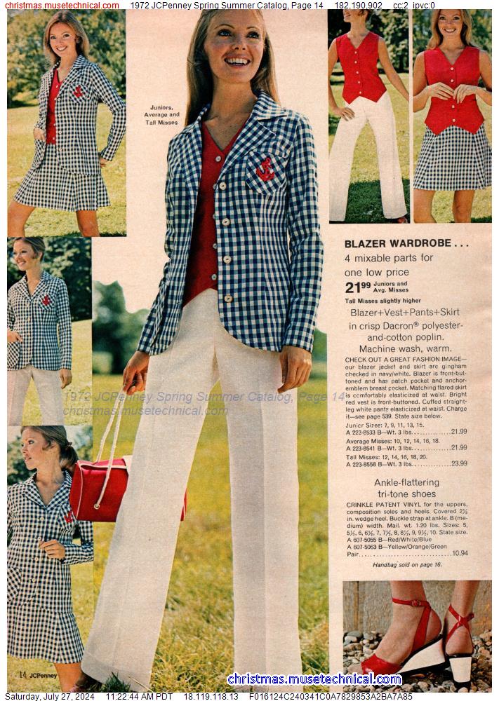 1972 JCPenney Spring Summer Catalog, Page 14