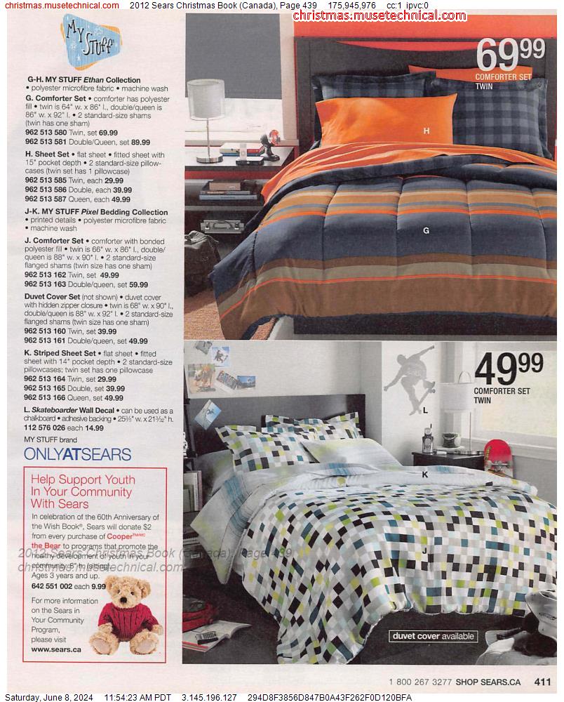 2012 Sears Christmas Book (Canada), Page 439