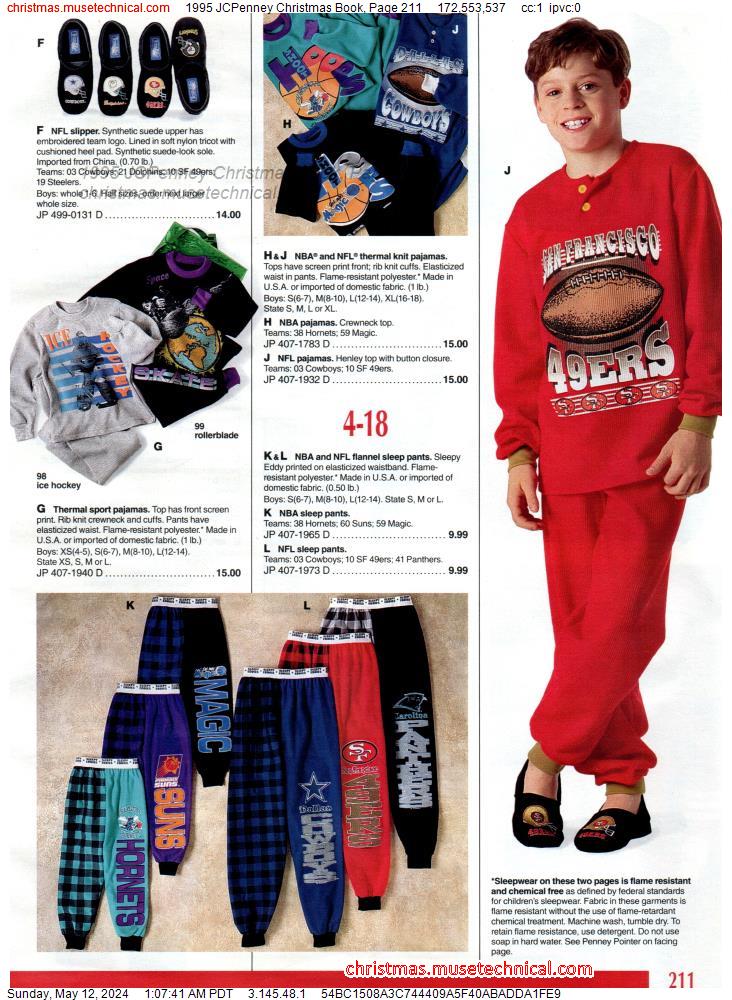 1995 JCPenney Christmas Book, Page 211