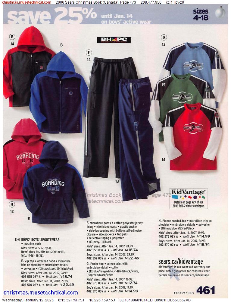 2006 Sears Christmas Book (Canada), Page 473