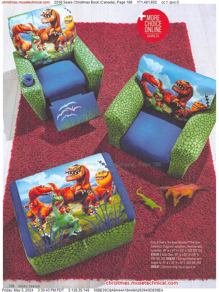 2016 Sears Christmas Book (Canada), Page 186
