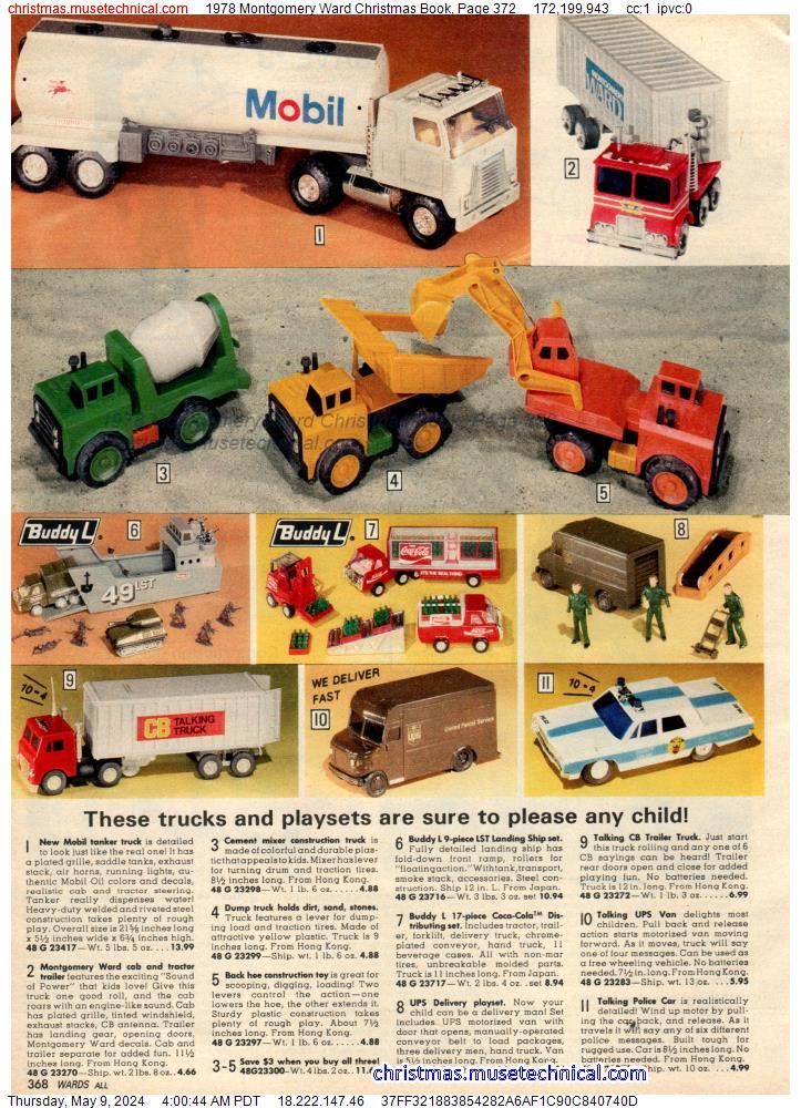 1978 Montgomery Ward Christmas Book, Page 372