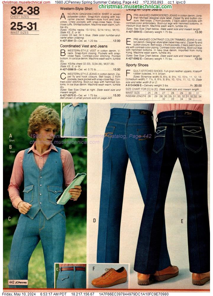 1980 JCPenney Spring Summer Catalog, Page 442