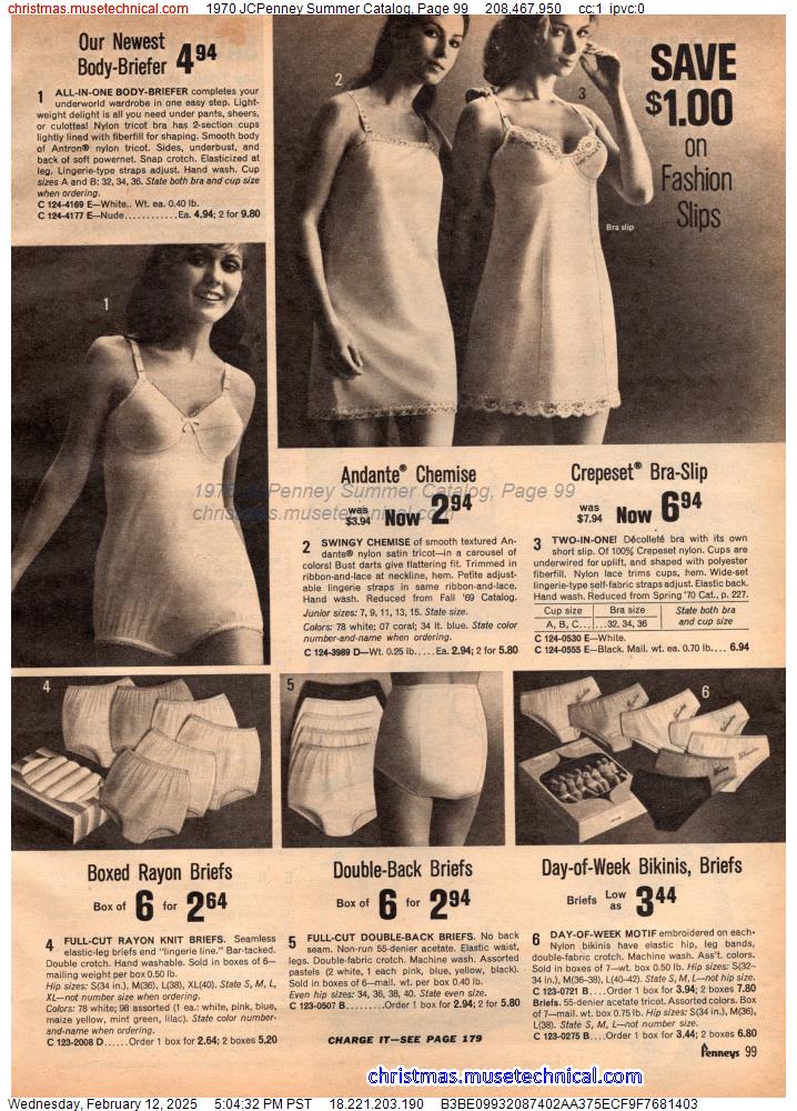 1970 JCPenney Summer Catalog, Page 99