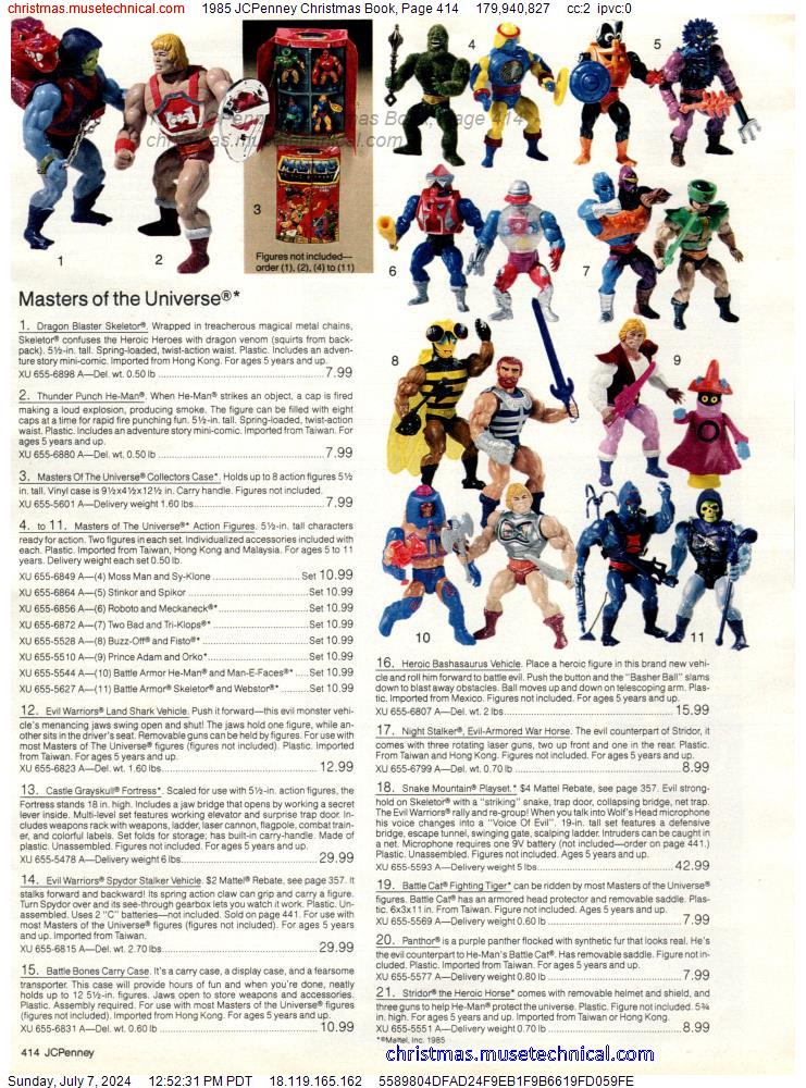 1985 JCPenney Christmas Book, Page 414