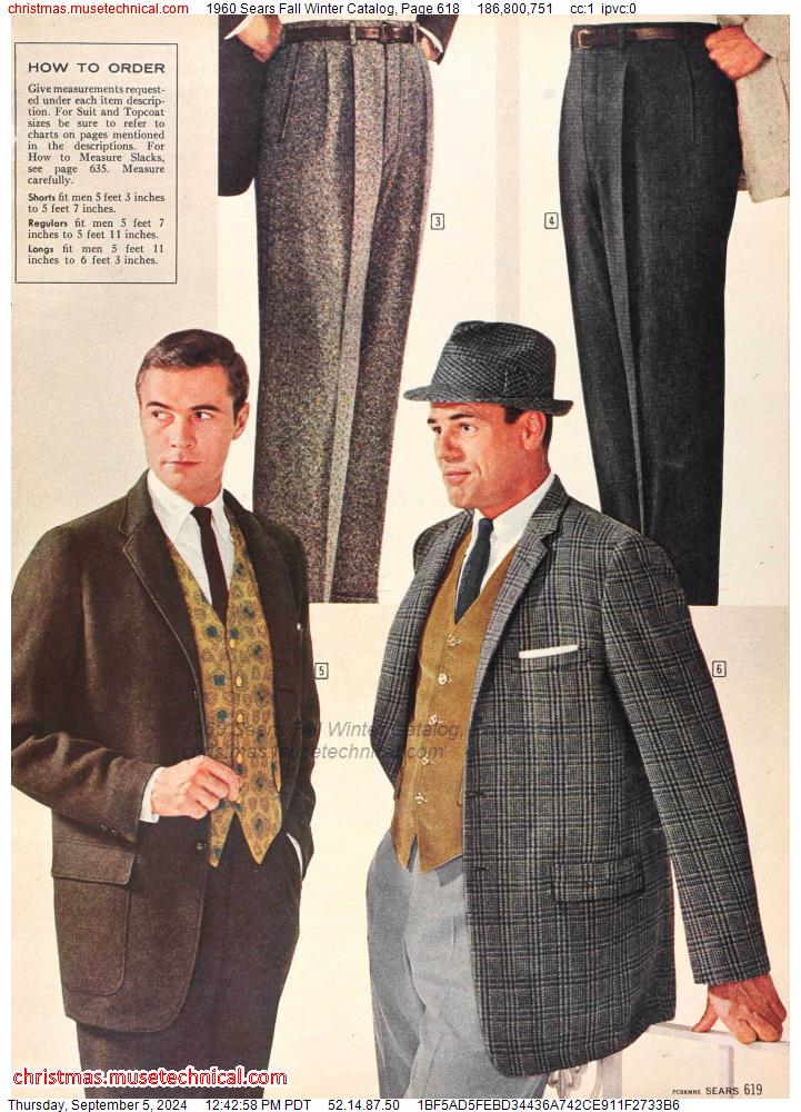 1960 Sears Fall Winter Catalog, Page 618