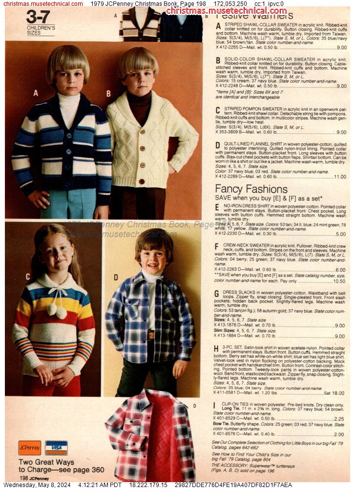 1979 JCPenney Christmas Book, Page 198