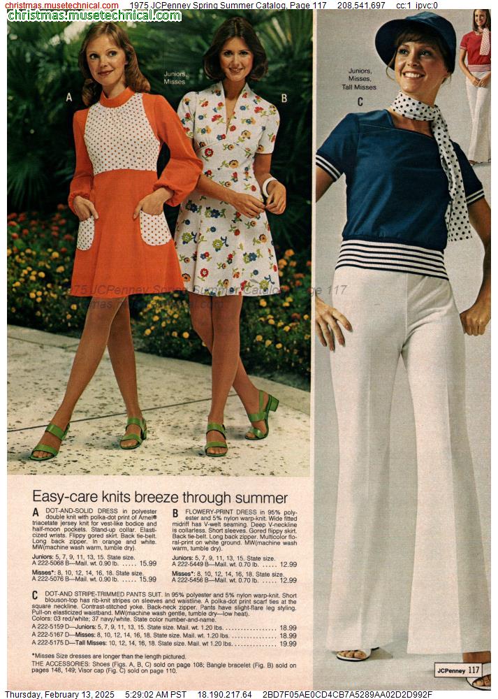 1975 JCPenney Spring Summer Catalog, Page 117