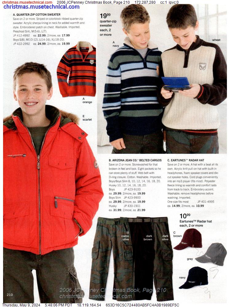 2006 JCPenney Christmas Book, Page 210