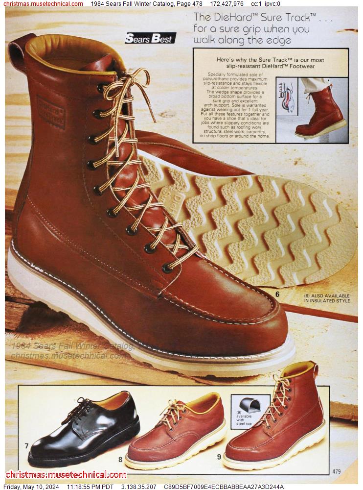 1984 Sears Fall Winter Catalog, Page 478