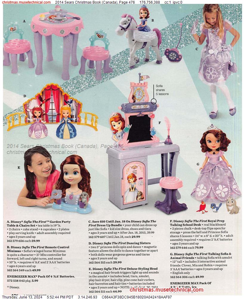 2014 Sears Christmas Book (Canada), Page 476