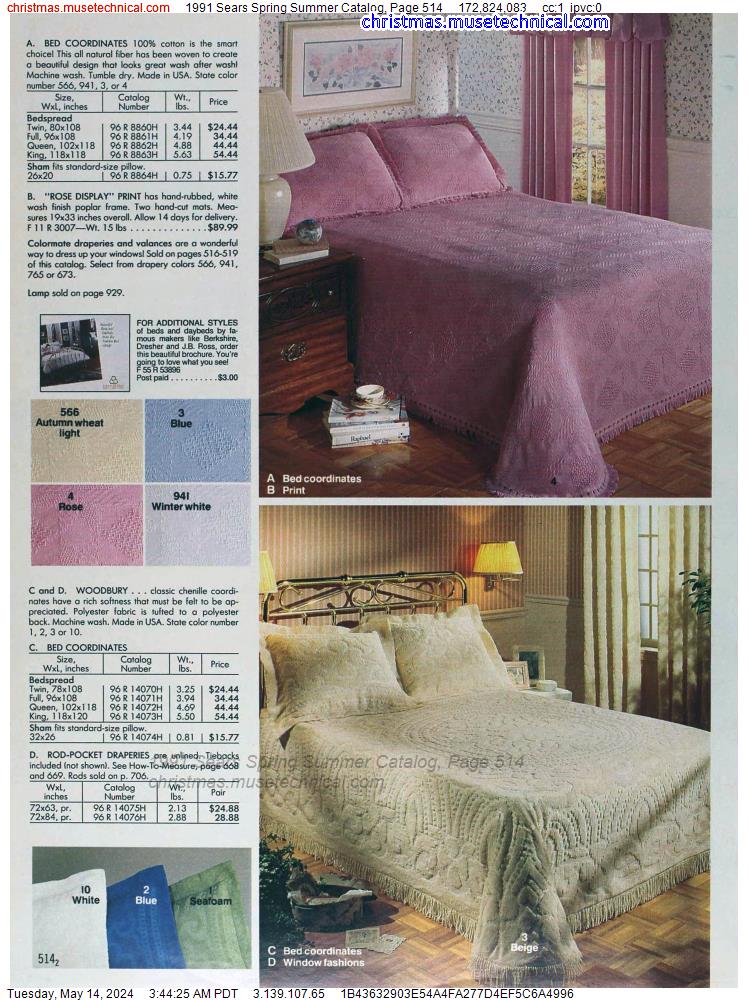 1991 Sears Spring Summer Catalog, Page 514