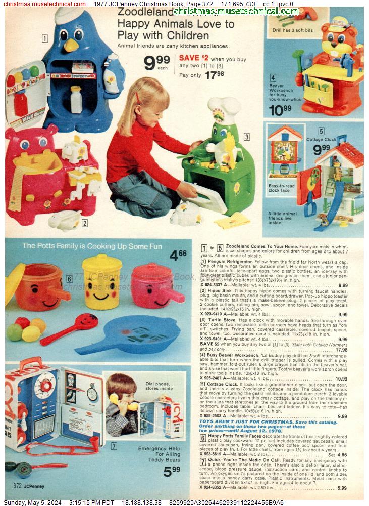 1977 JCPenney Christmas Book, Page 372