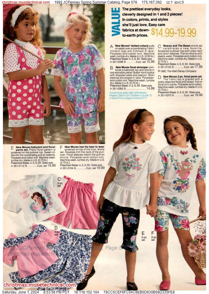 1992 JCPenney Spring Summer Catalog, Page 576